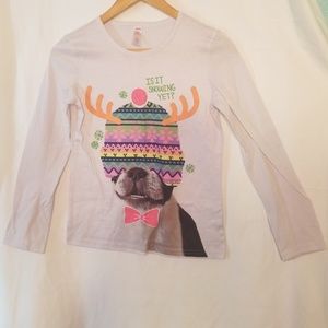 Kids justice pajama top size 14